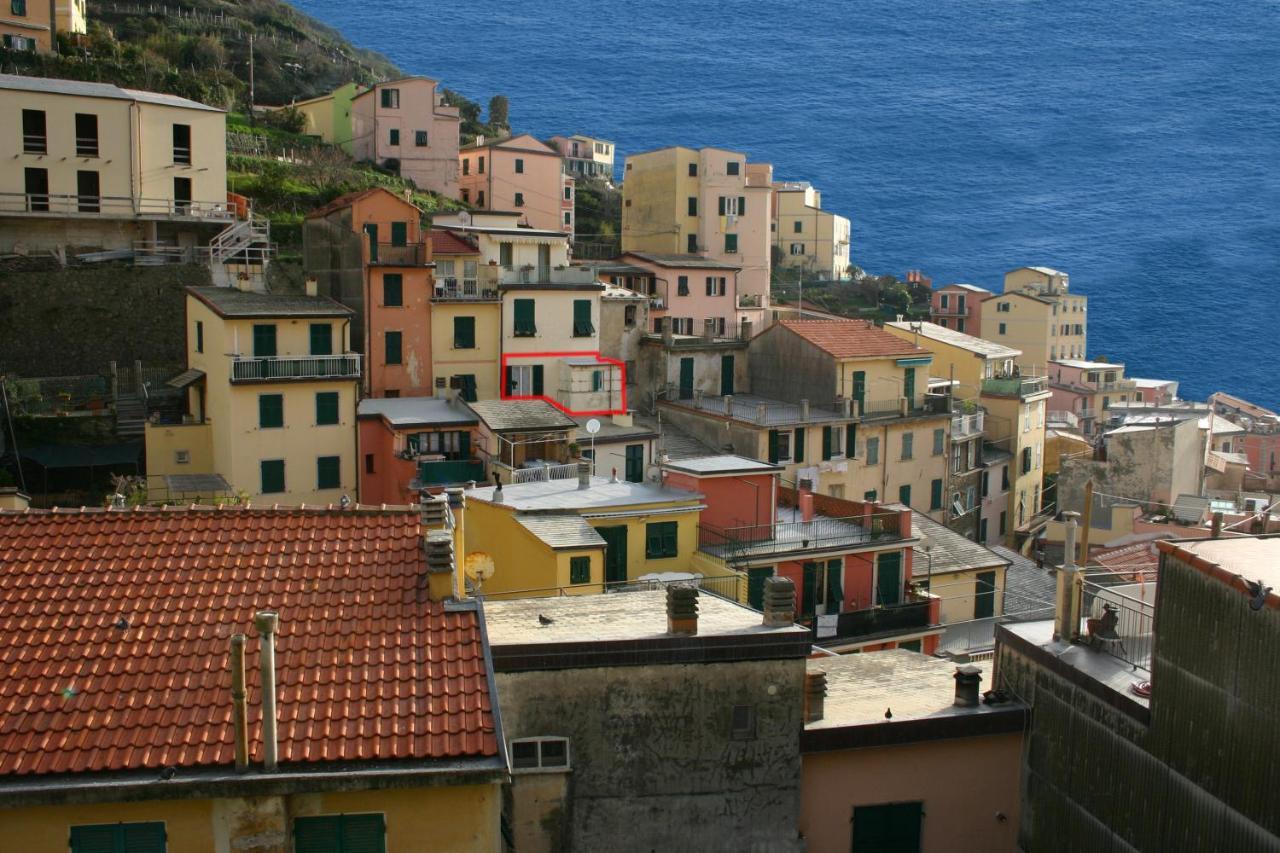Casa Il Gabbiano Lägenhet Riomaggiore Exteriör bild